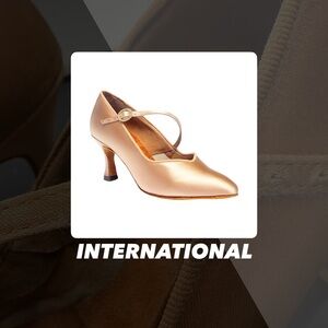 GUC International ICS Superstar Singlestrap Ballroom Shoes